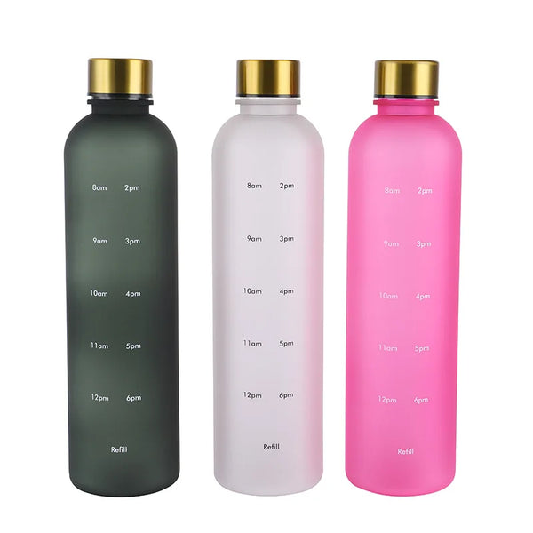 1000ml Portable Leak-proof Water Cup Girl Bottle High Quality Tour Outdoor Bicycle Sports Drinking Plastic Water Bottles